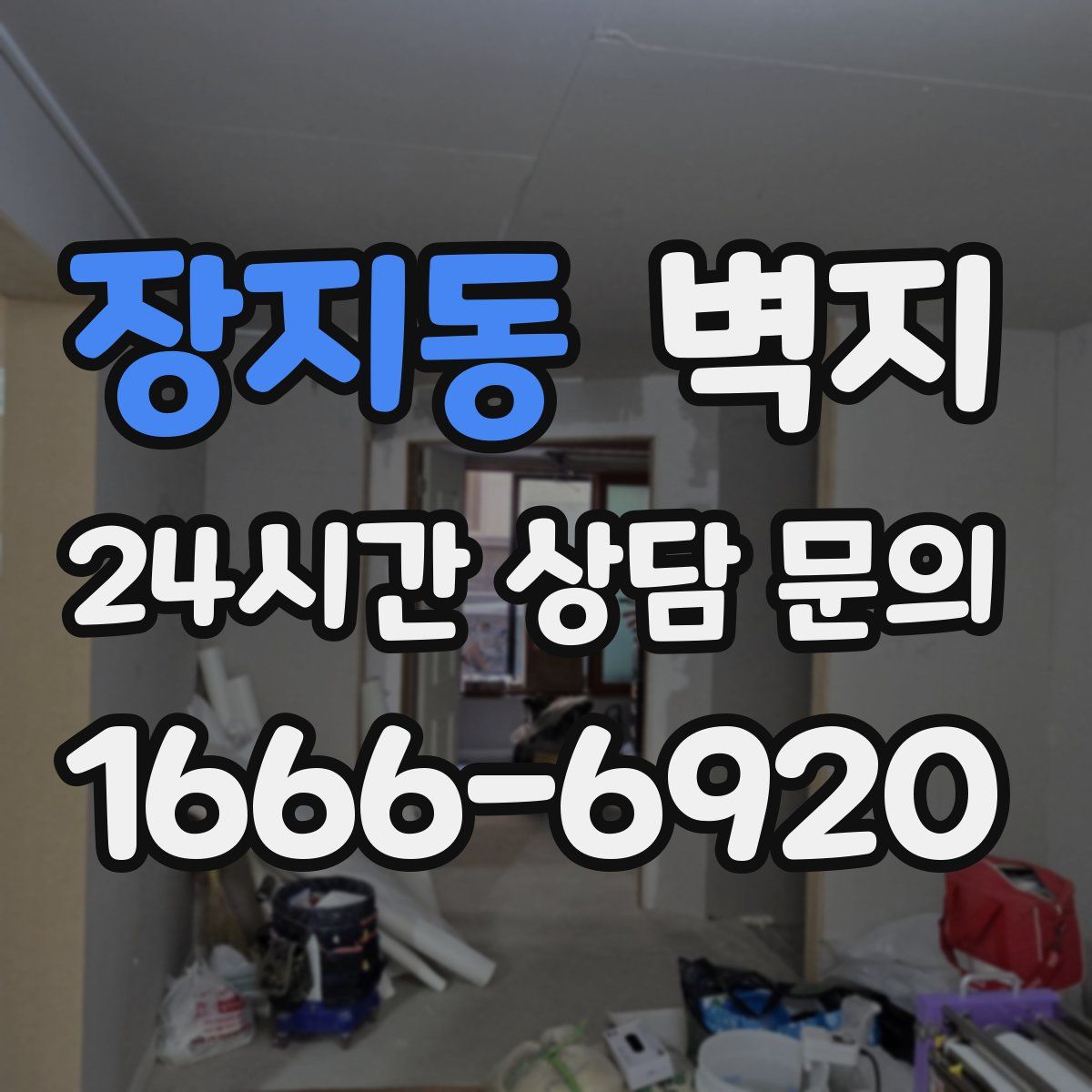 장지동 벽지