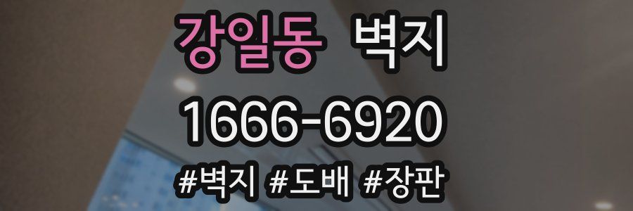 강일동 벽지