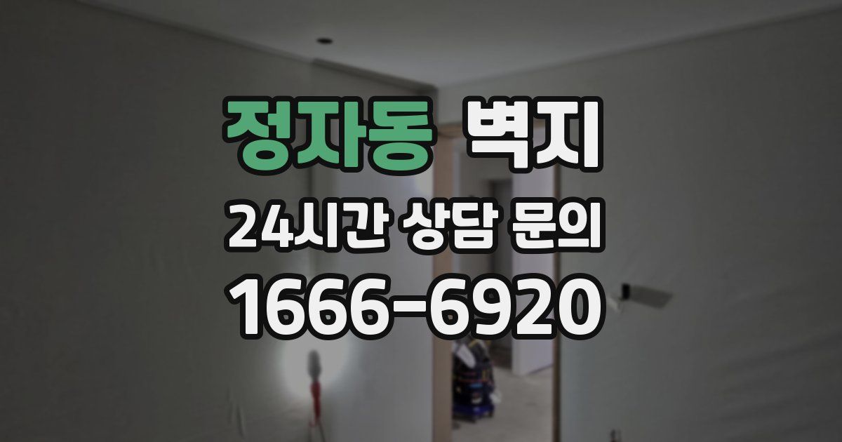 정자동 벽지