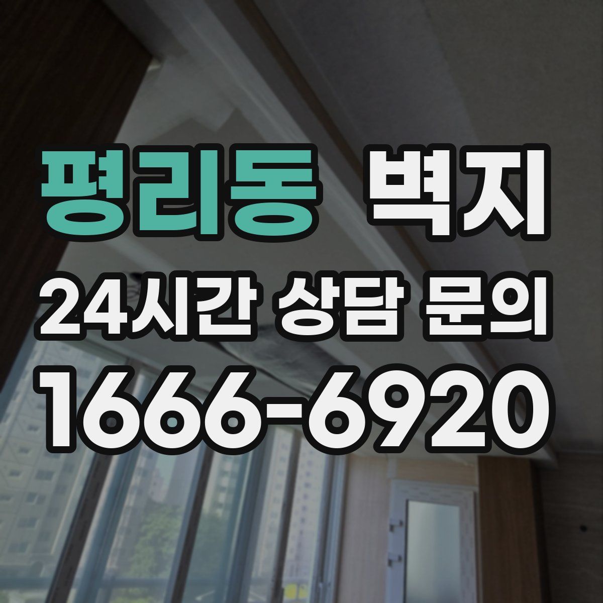 평리동 벽지