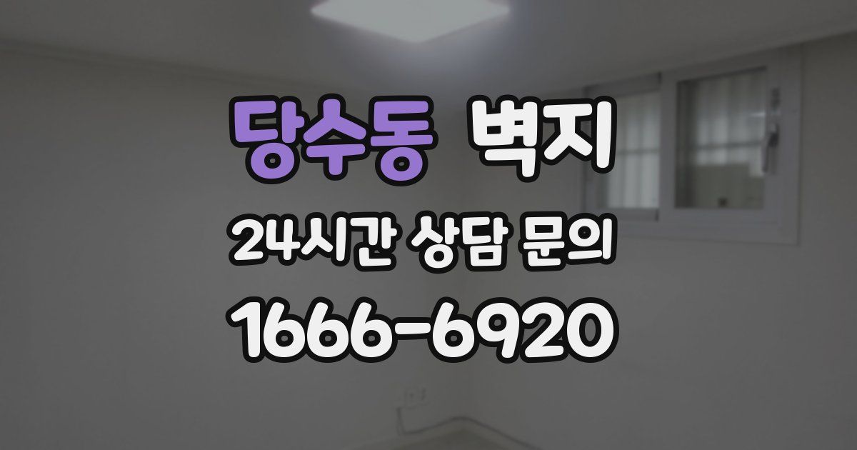 당수동 벽지