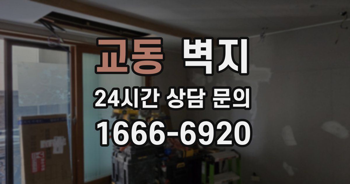 교동 벽지