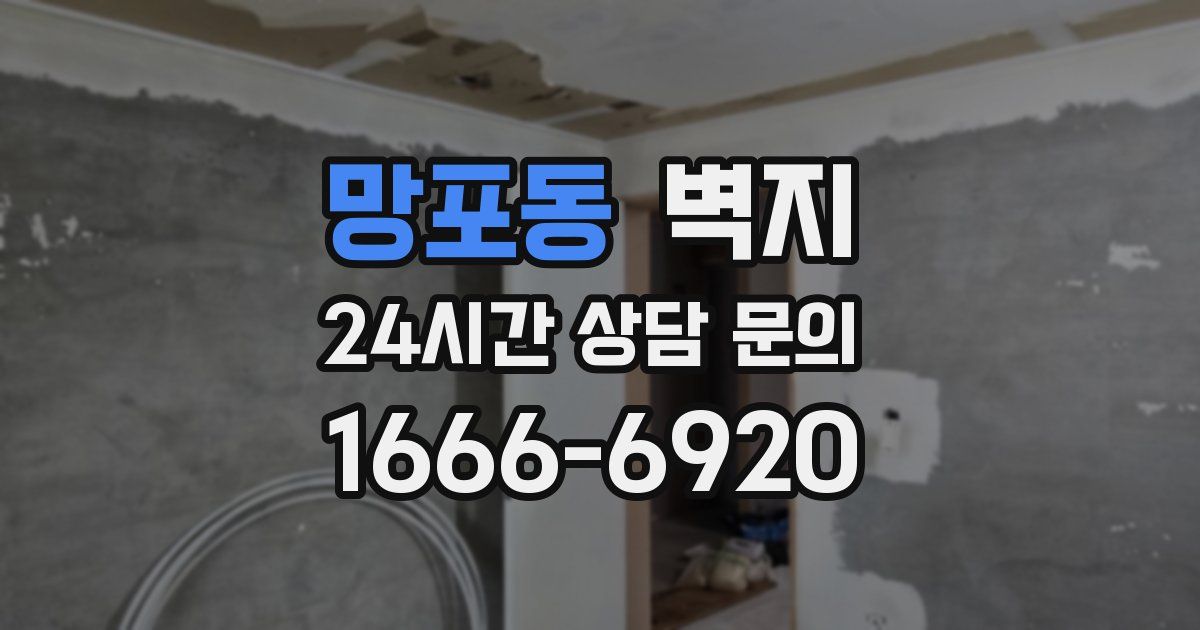 망포동 벽지