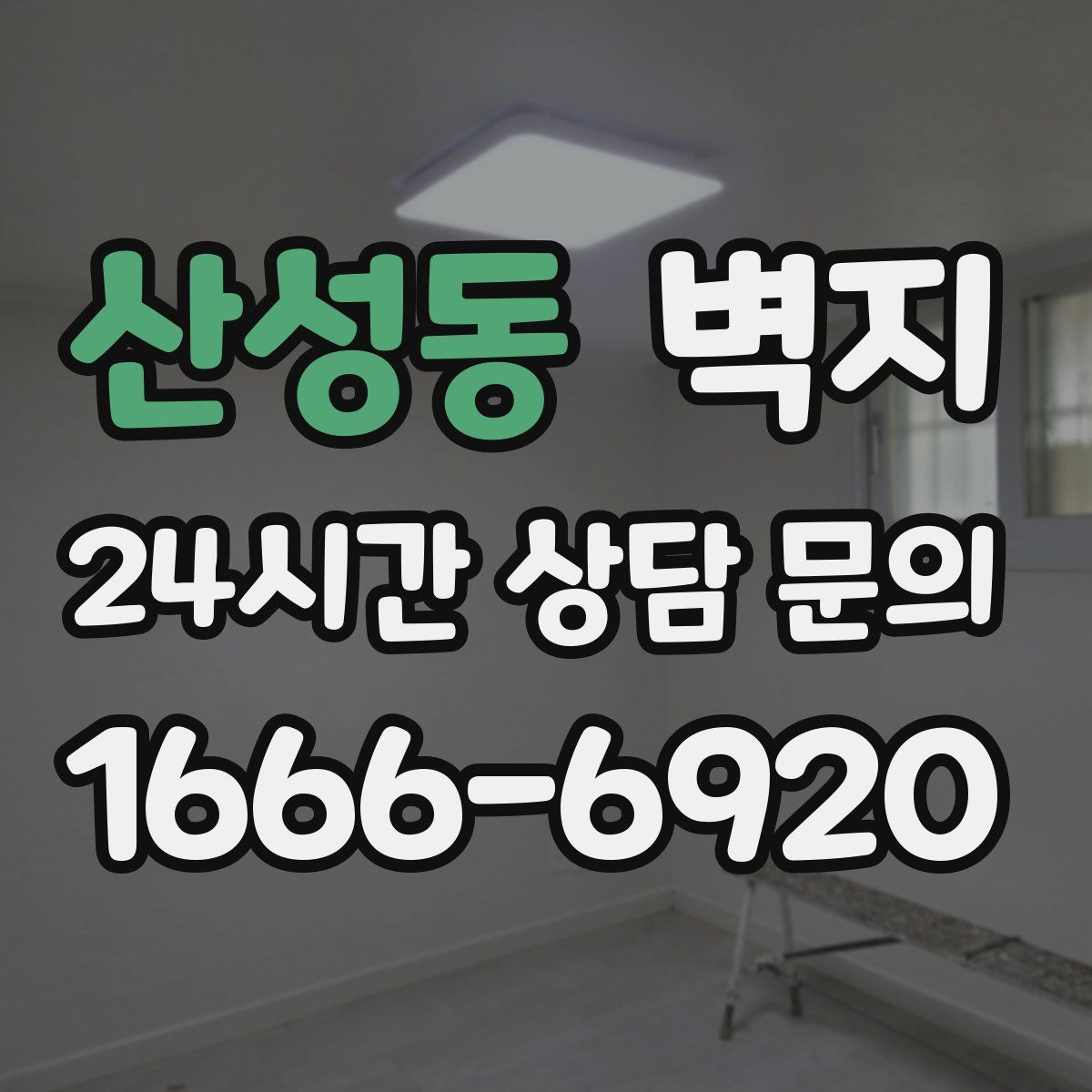 산성동 벽지
