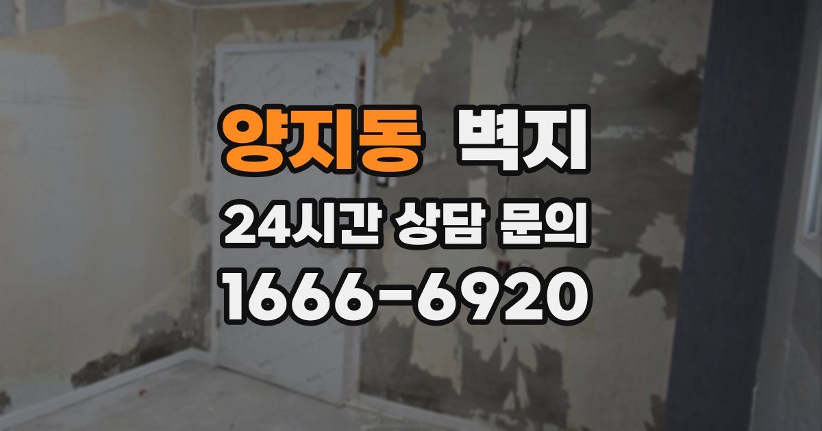 양지동 벽지