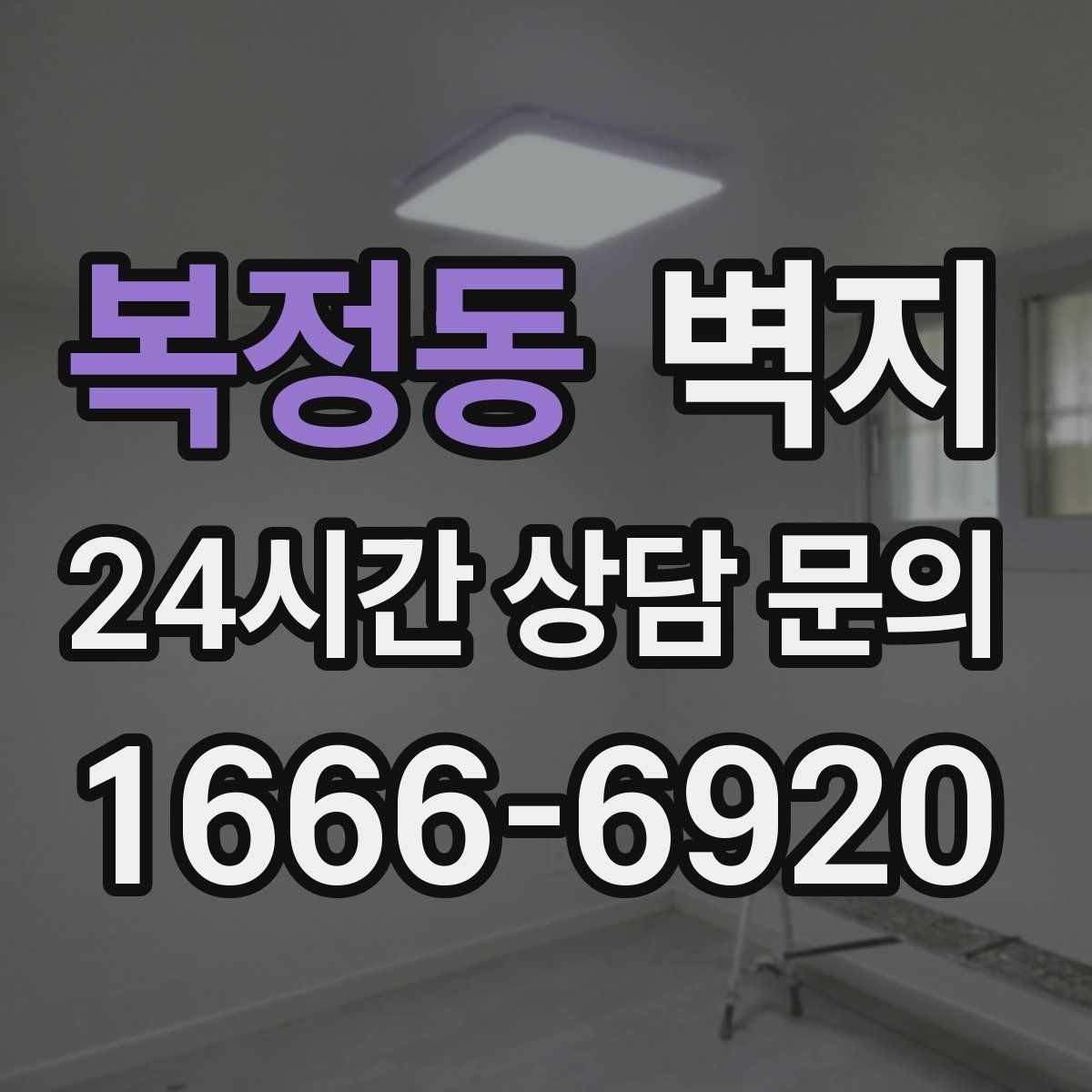 복정동 벽지