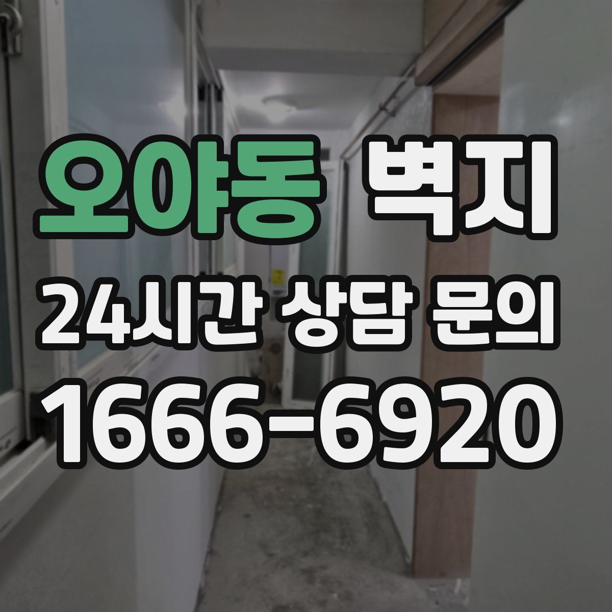 오야동 벽지
