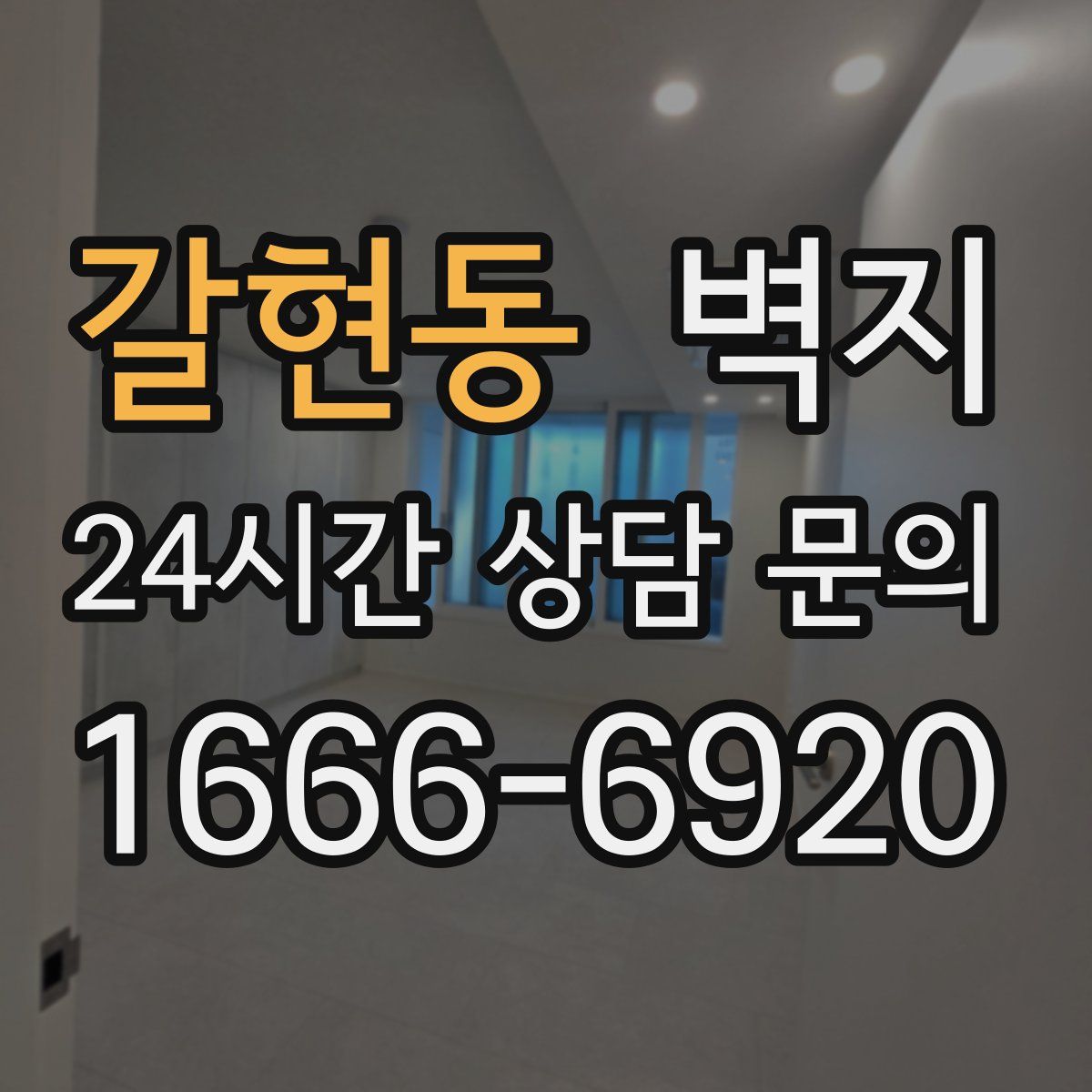 갈현동 벽지