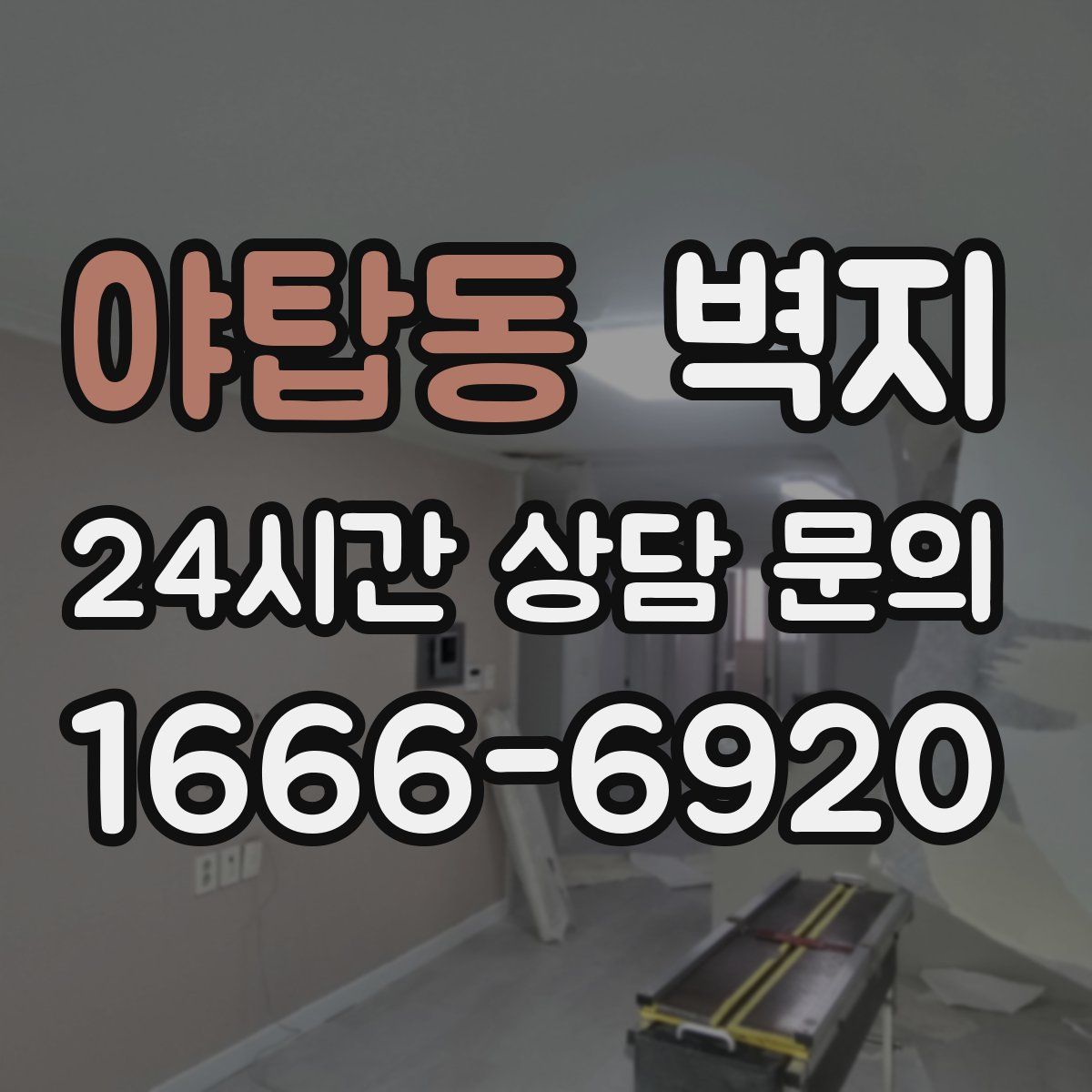 야탑동 벽지