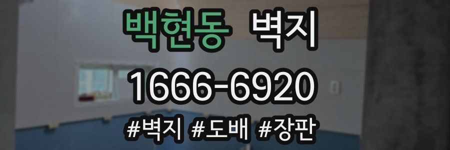 백현동 벽지