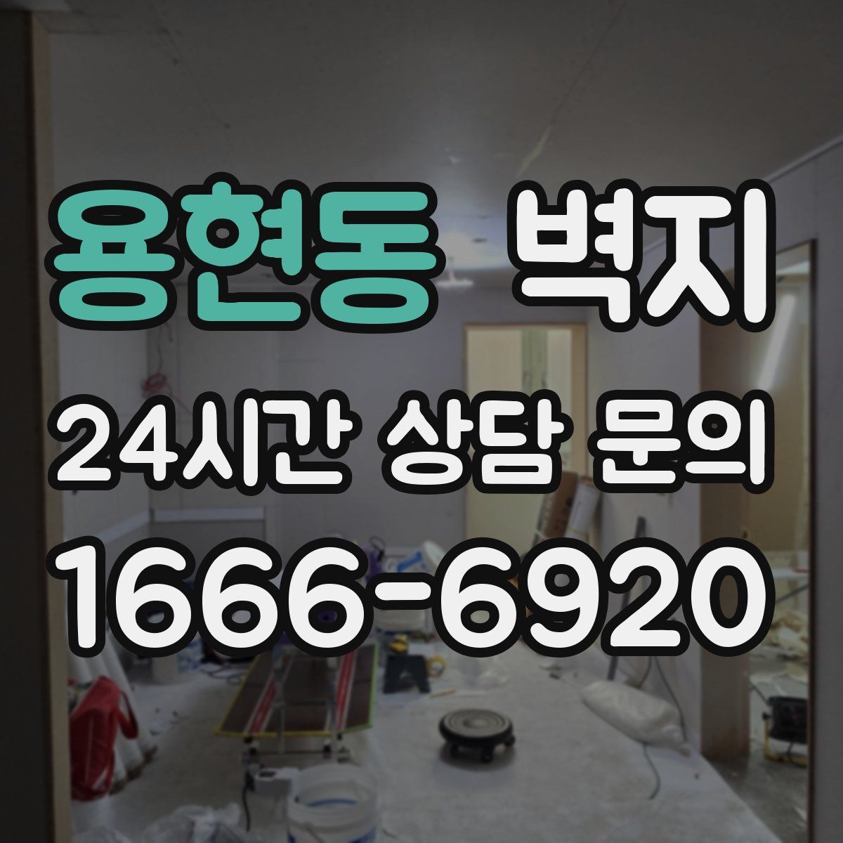 용현동 벽지