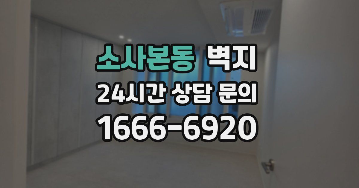 소사본동 벽지