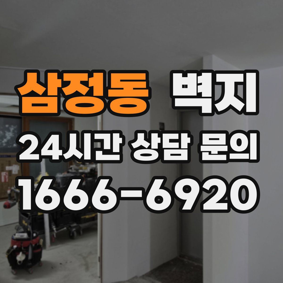 삼정동 벽지