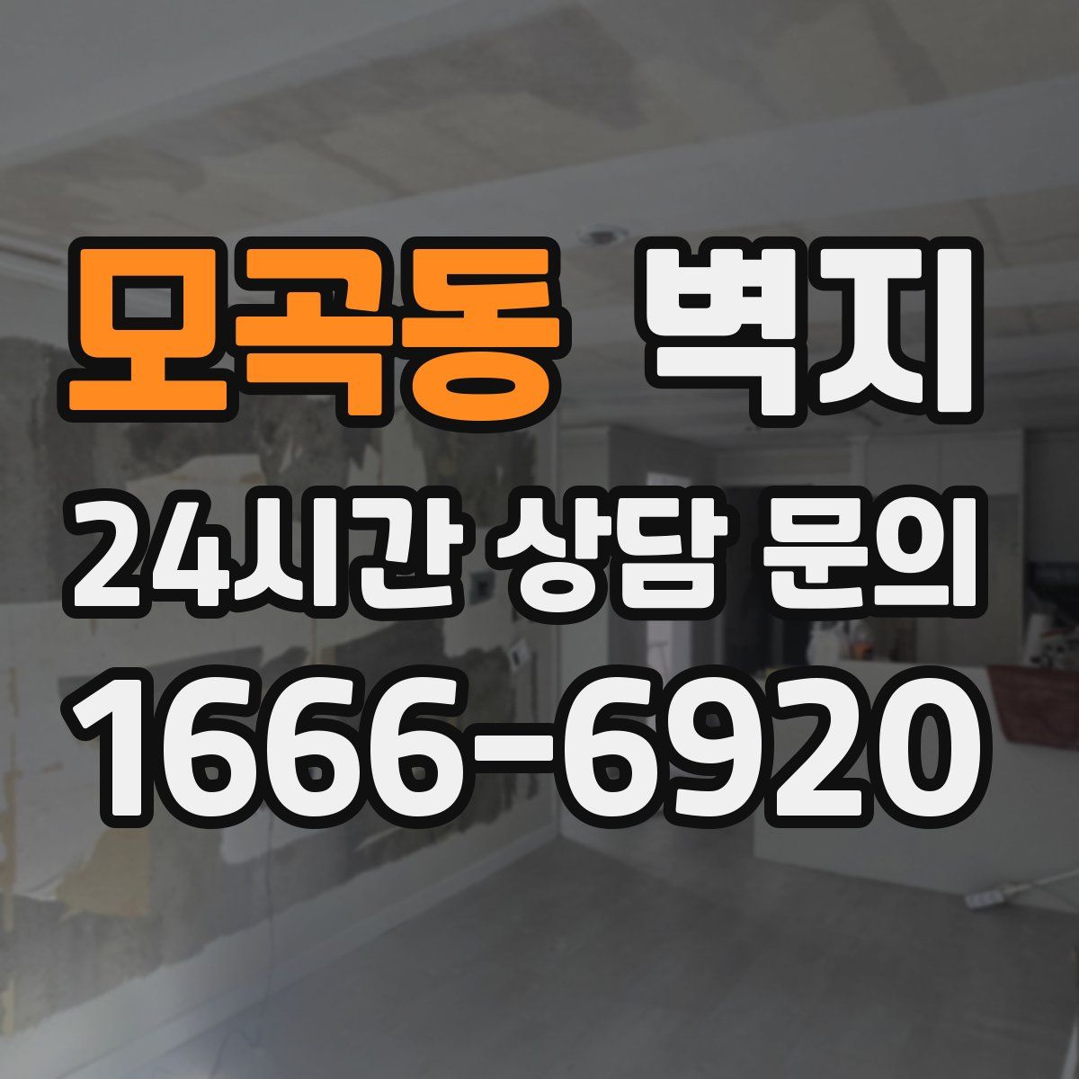 모곡동 벽지