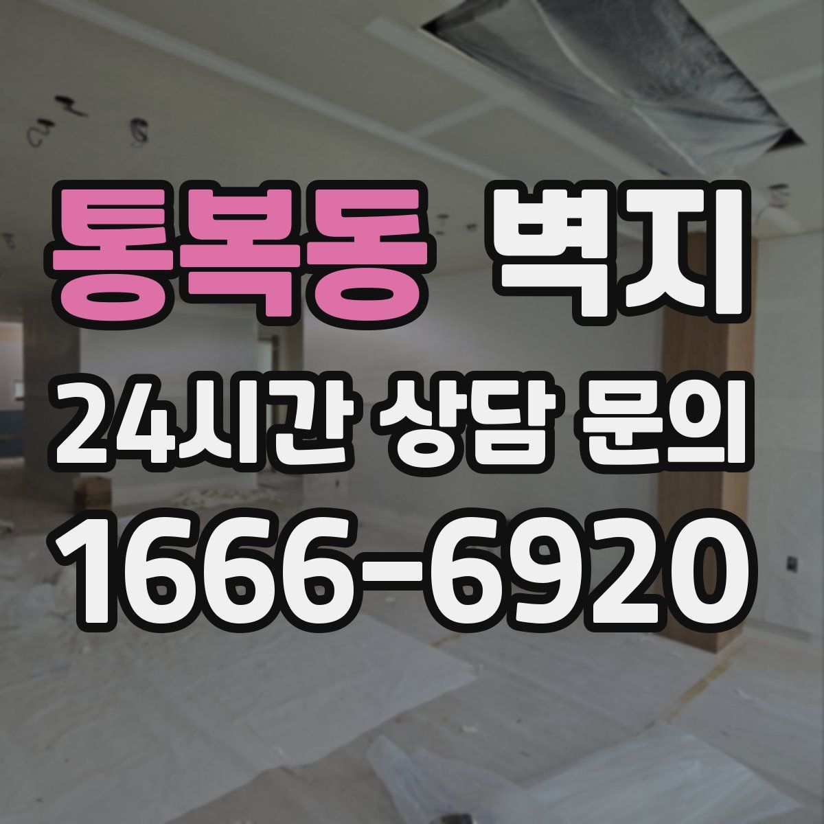 통복동 벽지