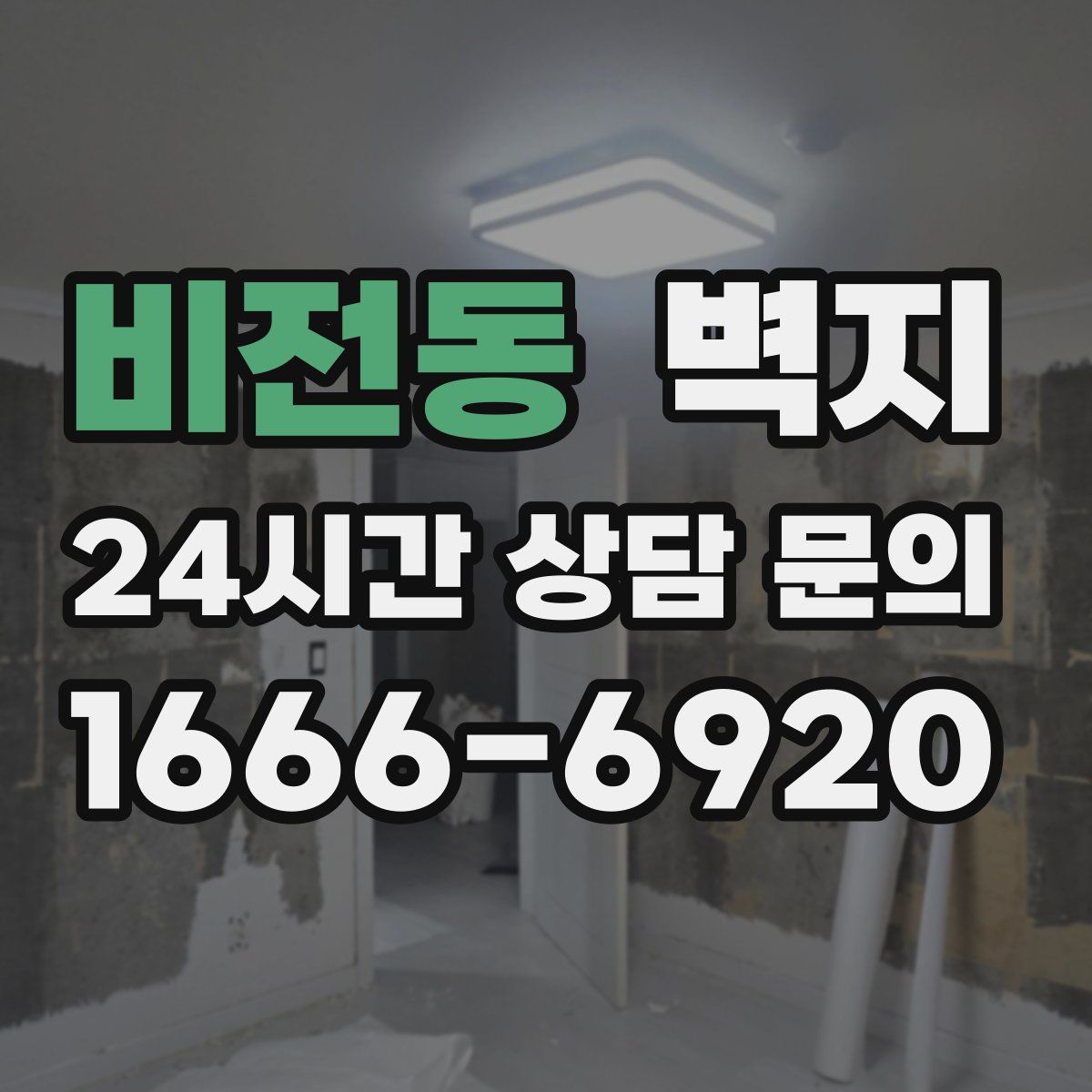 비전동 벽지