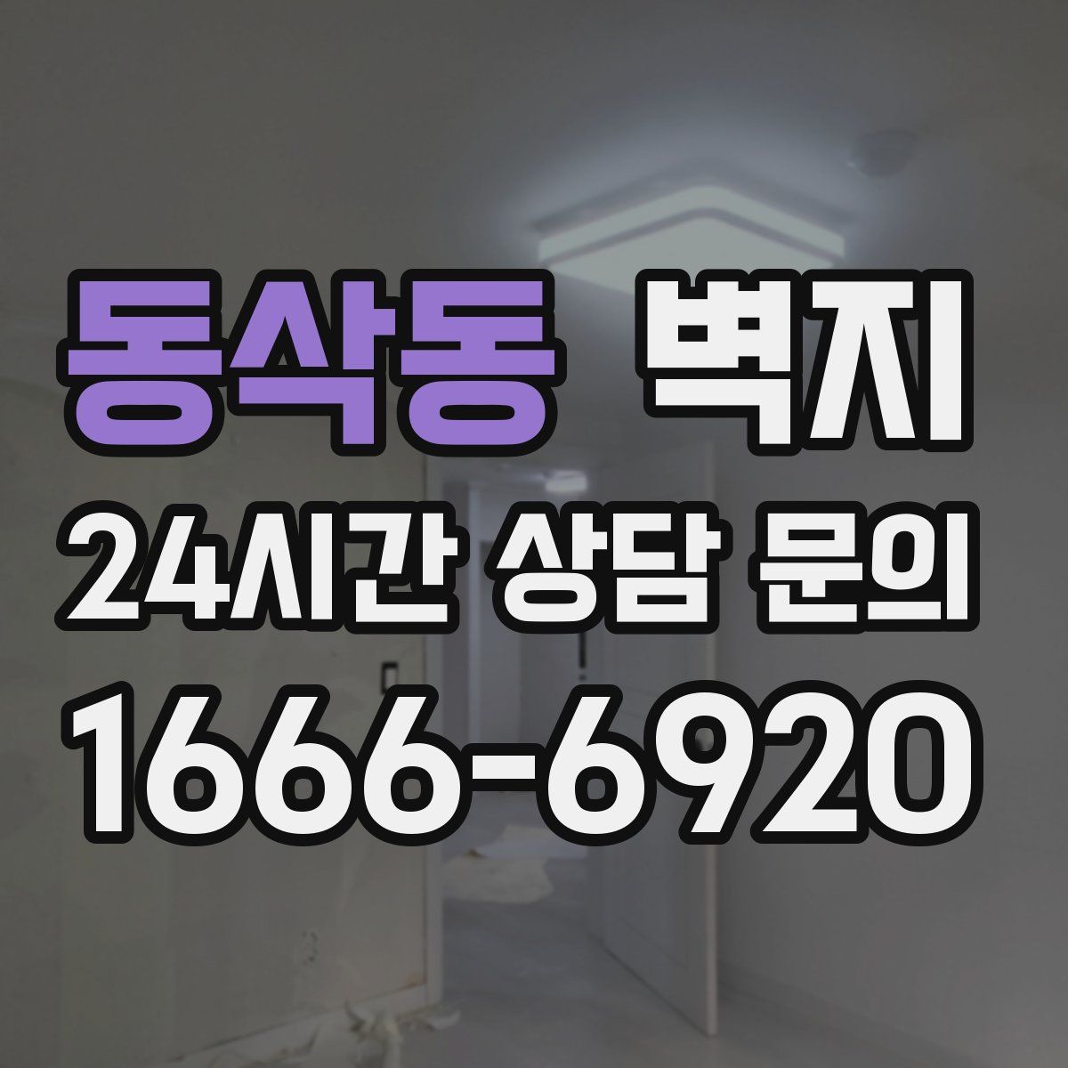 동삭동 벽지