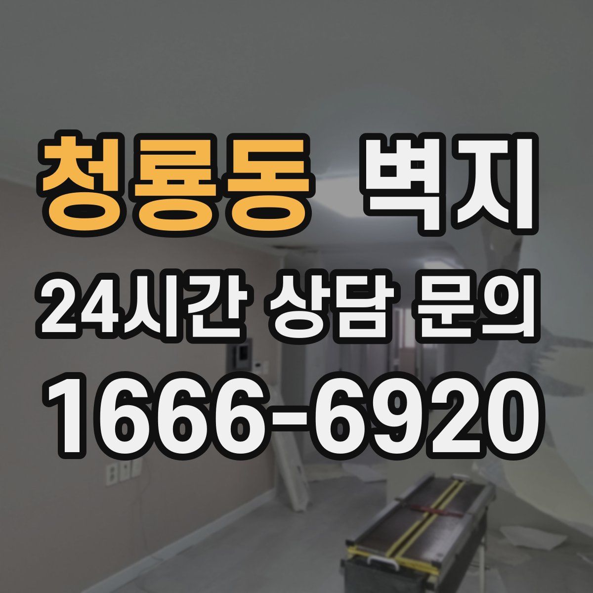 청룡동 벽지