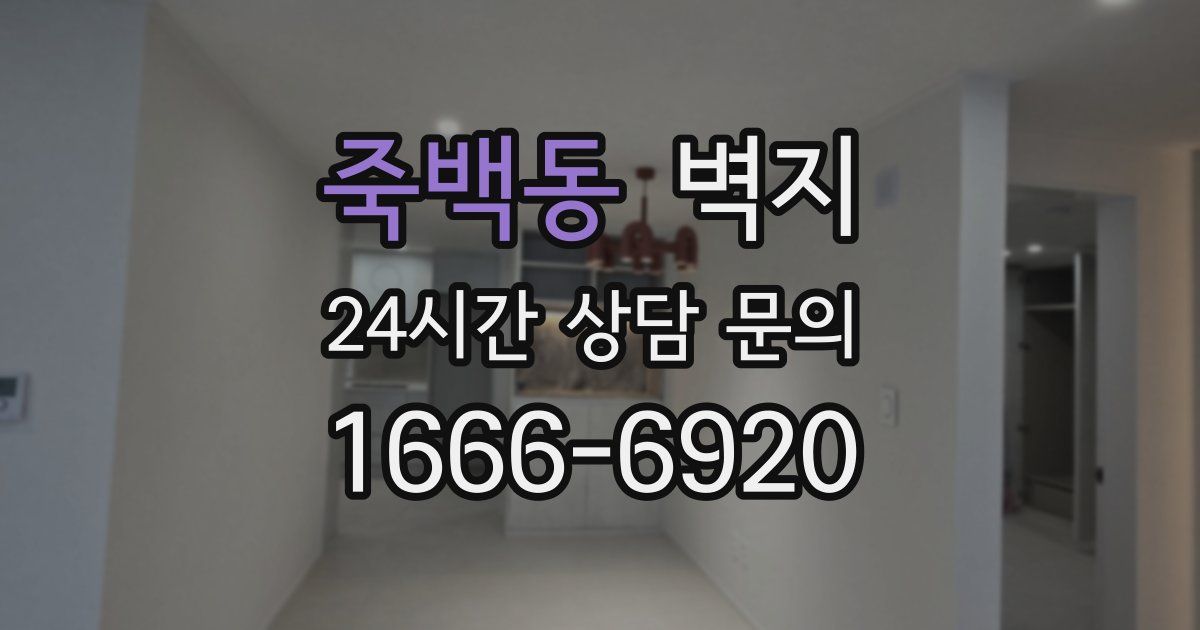 죽백동 벽지
