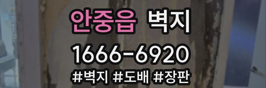 안중읍 벽지