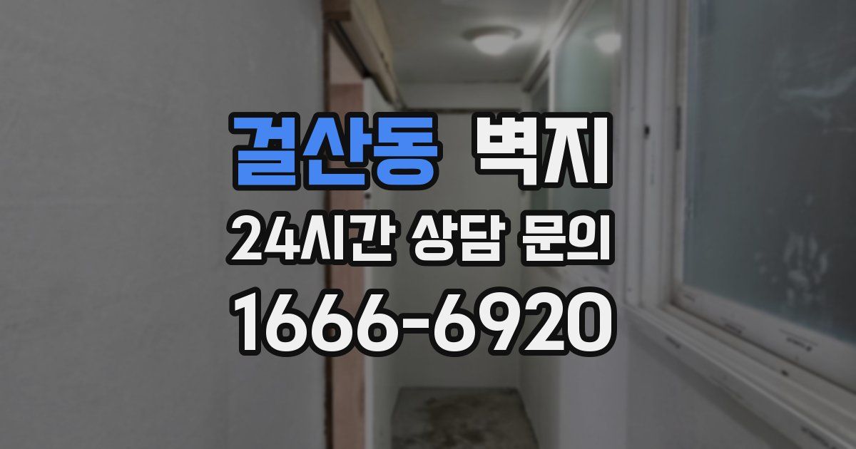 걸산동 벽지