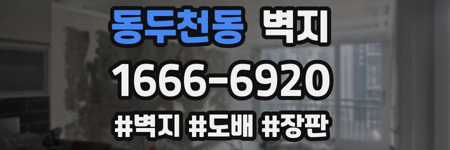 동두천동 벽지