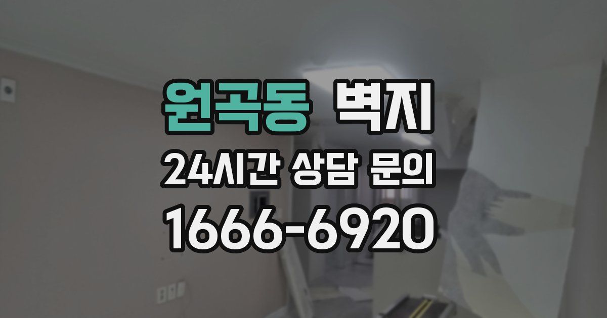 원곡동 벽지