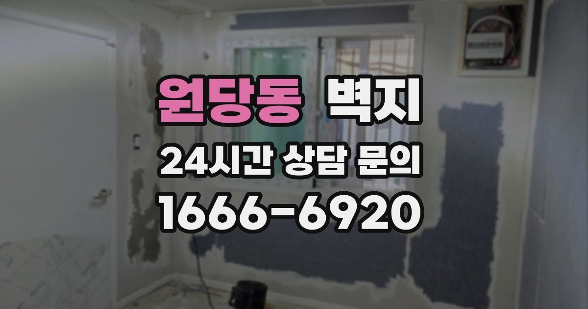 원당동 벽지
