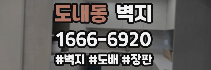 도내동 벽지