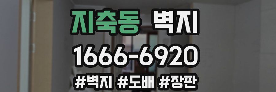 지축동 벽지