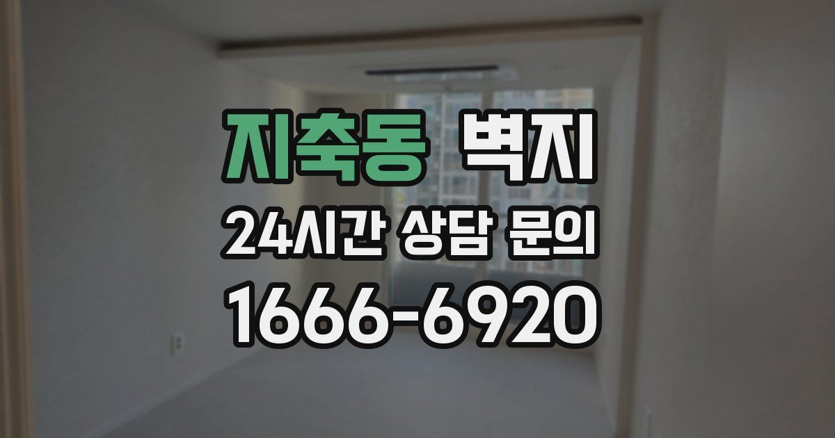 지축동 벽지
