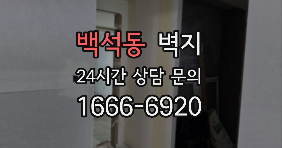 백석동 벽지