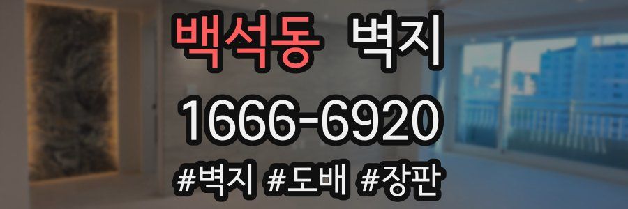 백석동 벽지