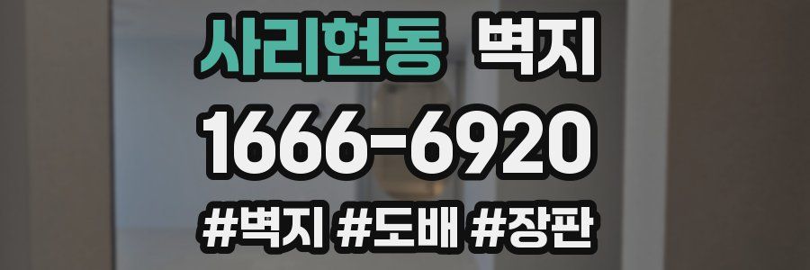 사리현동 벽지