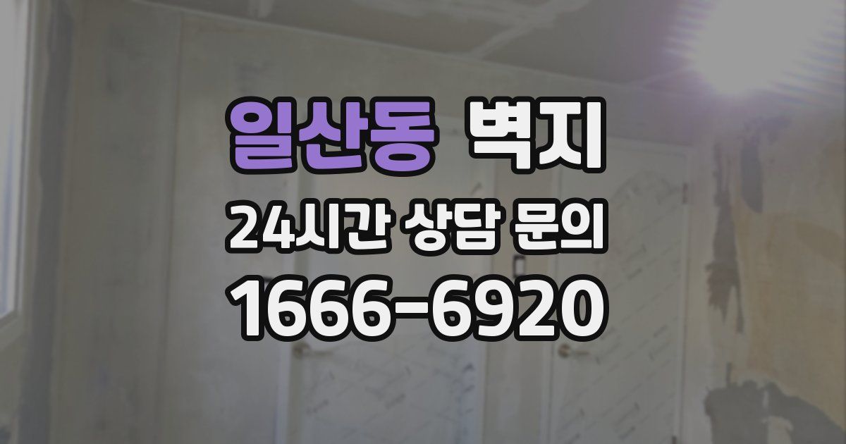 일산동 벽지