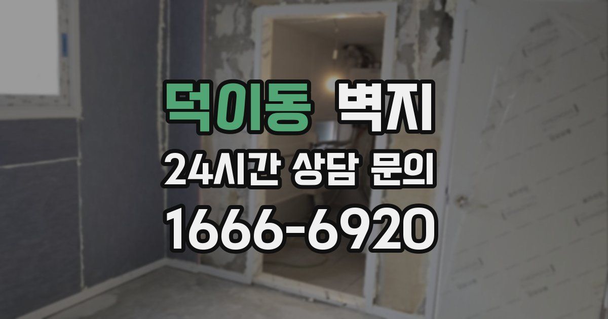 덕이동 벽지