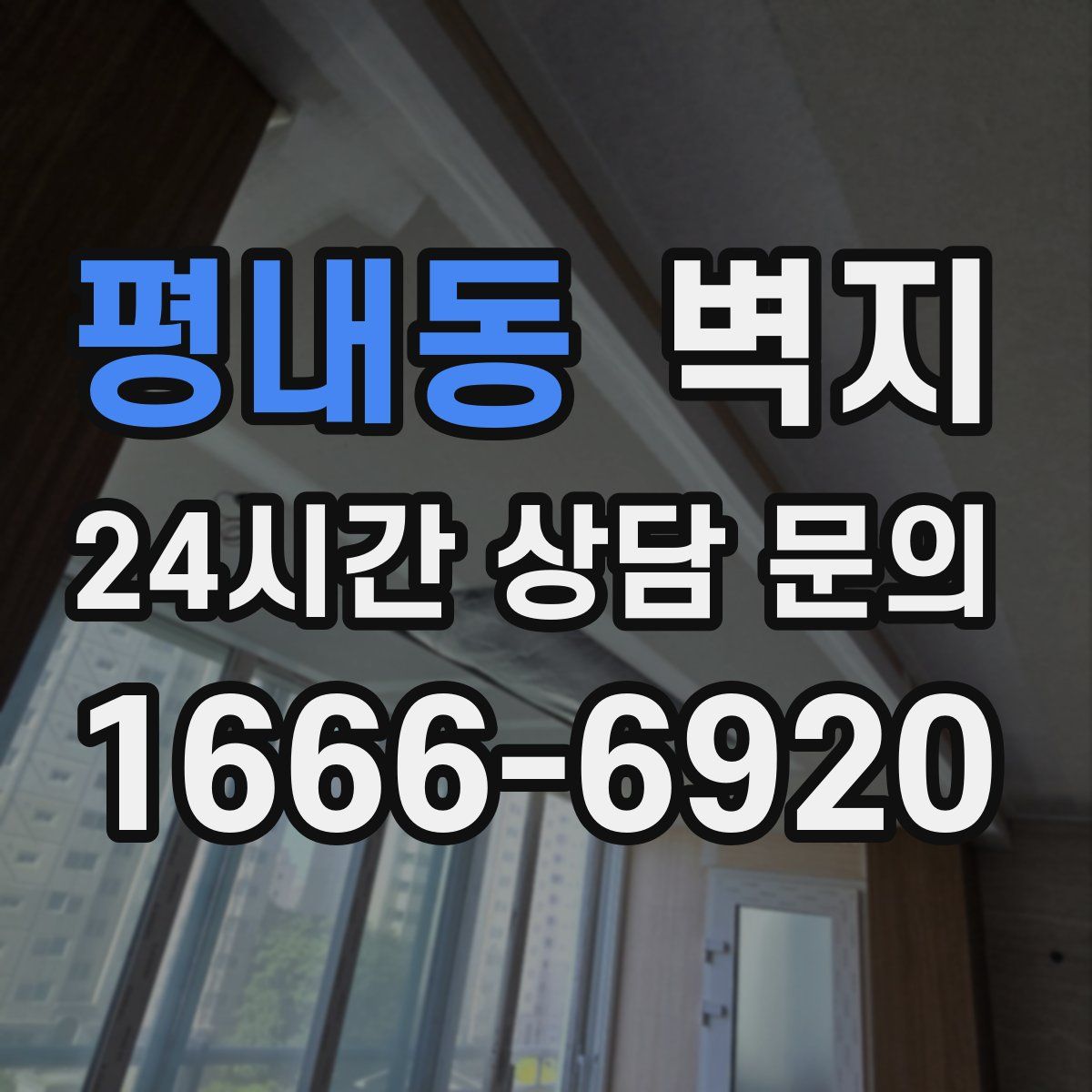 평내동 벽지