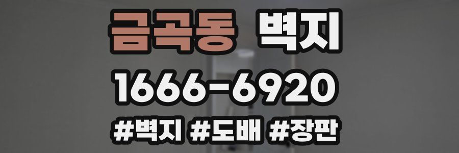 금곡동 벽지