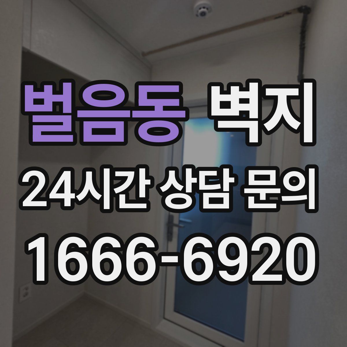 벌음동 벽지