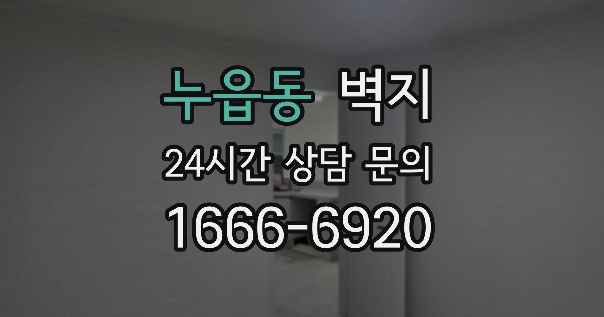 누읍동 벽지