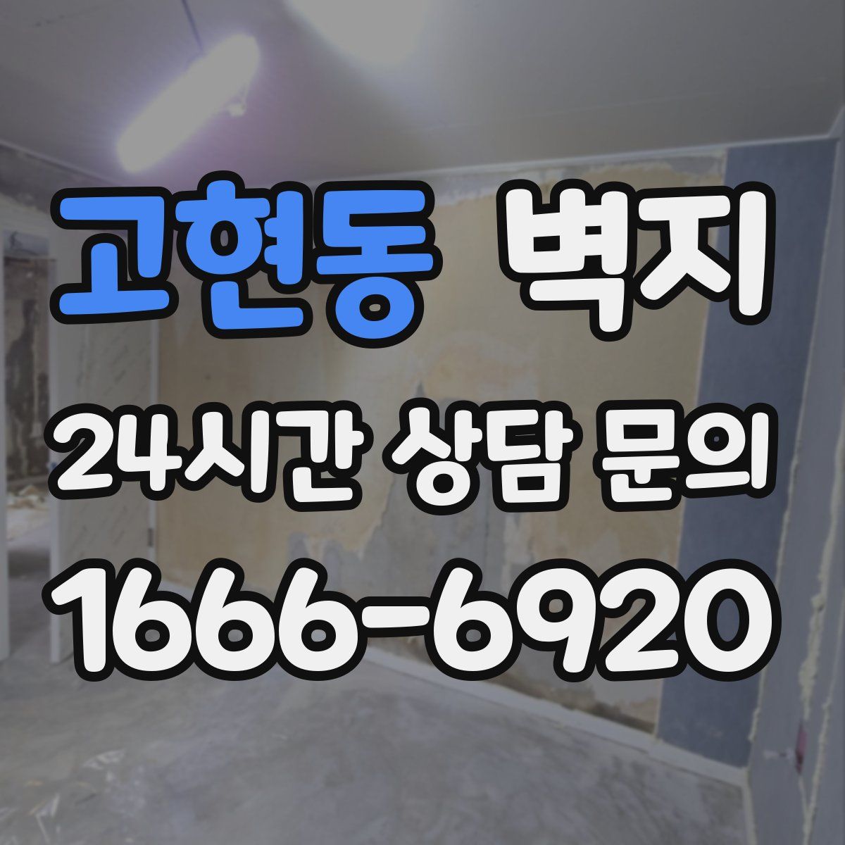 고현동 벽지