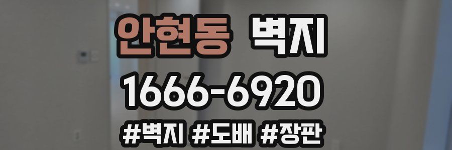안현동 벽지