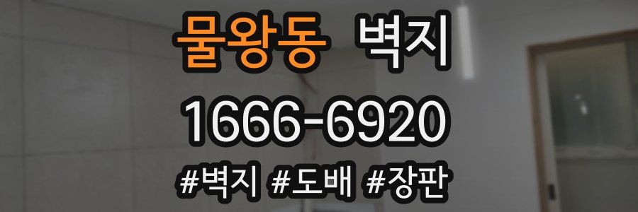 물왕동 벽지