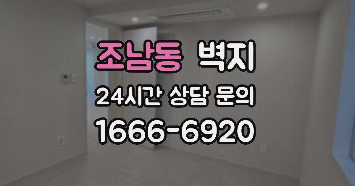 조남동 벽지