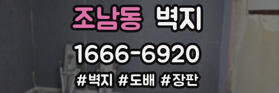 조남동 벽지