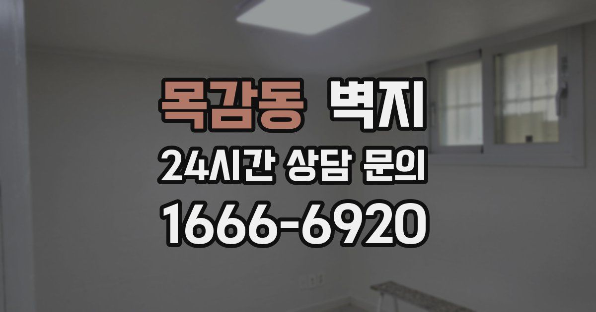목감동 벽지