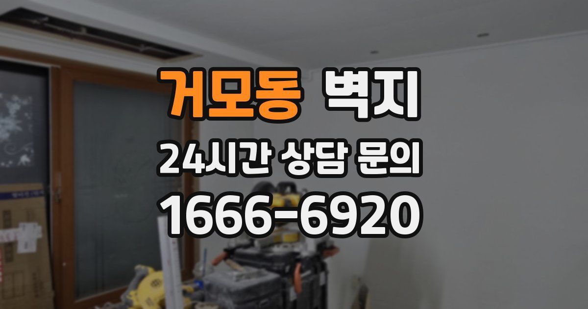 거모동 벽지