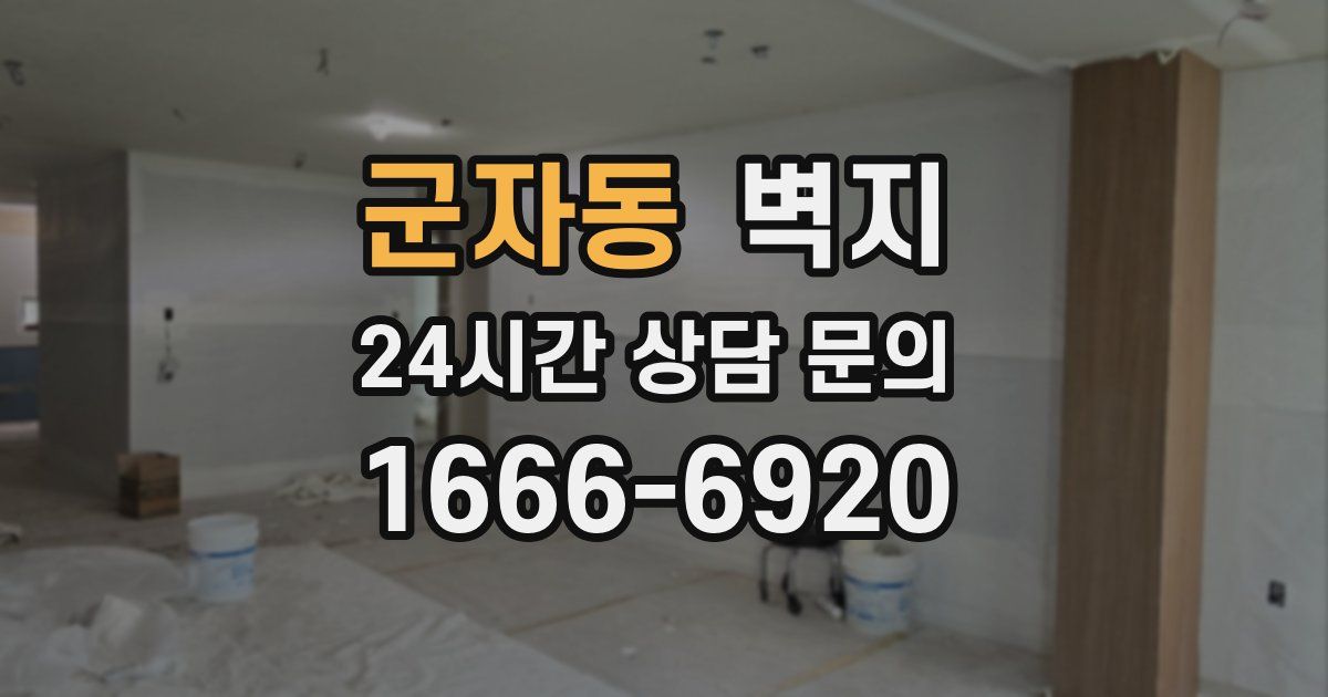 군자동 벽지