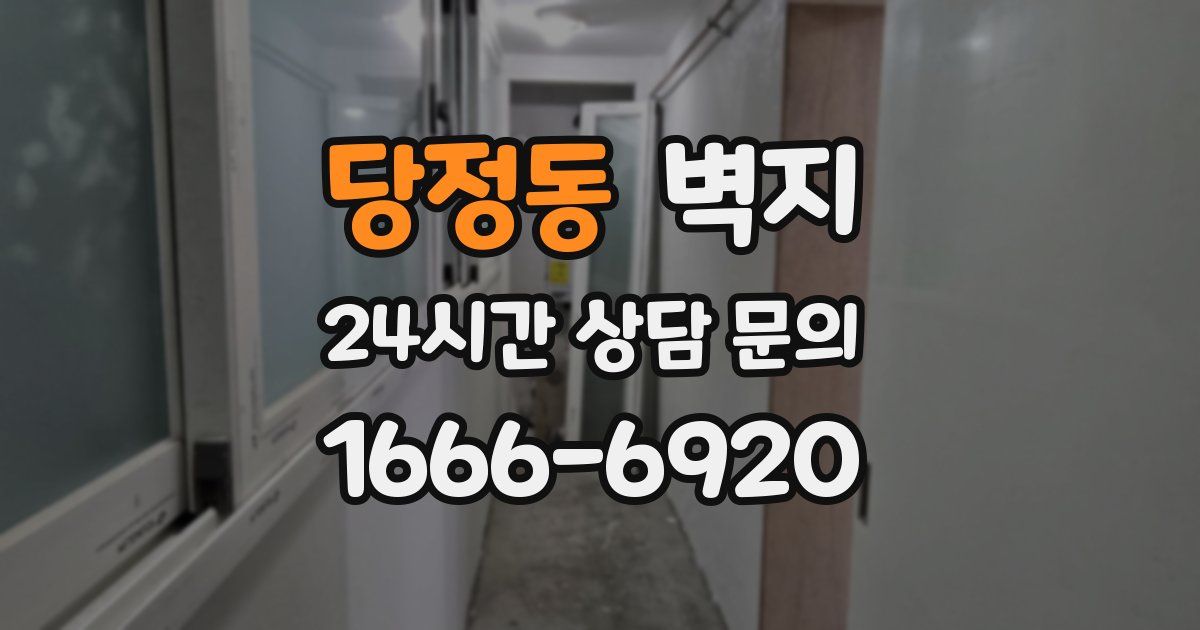 당정동 벽지