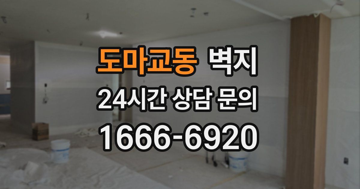 도마교동 벽지